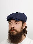 Кепка STETSON арт. 6841154 HATTERAS DENIM SUSTAINABLE (темно-синий)